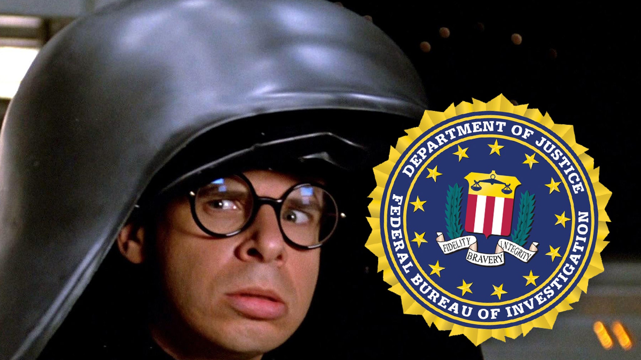 The FBI needs help identifying a Capitol rebel who looks like Rick Moranis
