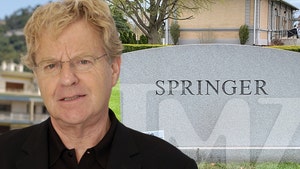 Jerry Springer's Gravesite Unveiled, Wife's Burial Plot Ready Next to His