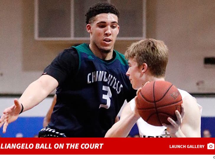 LiAngelo Ball shows off quick release, leaves an impression in