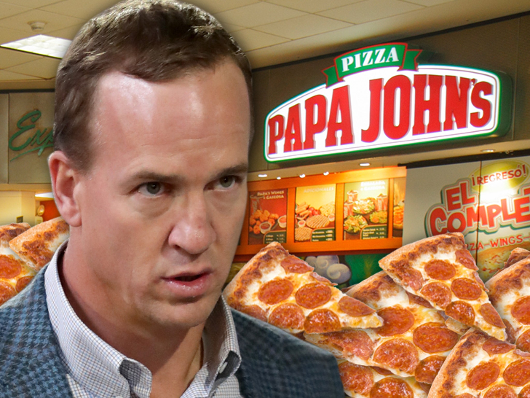 NFL Legend Peyton Manning Sells Papa John's Stake