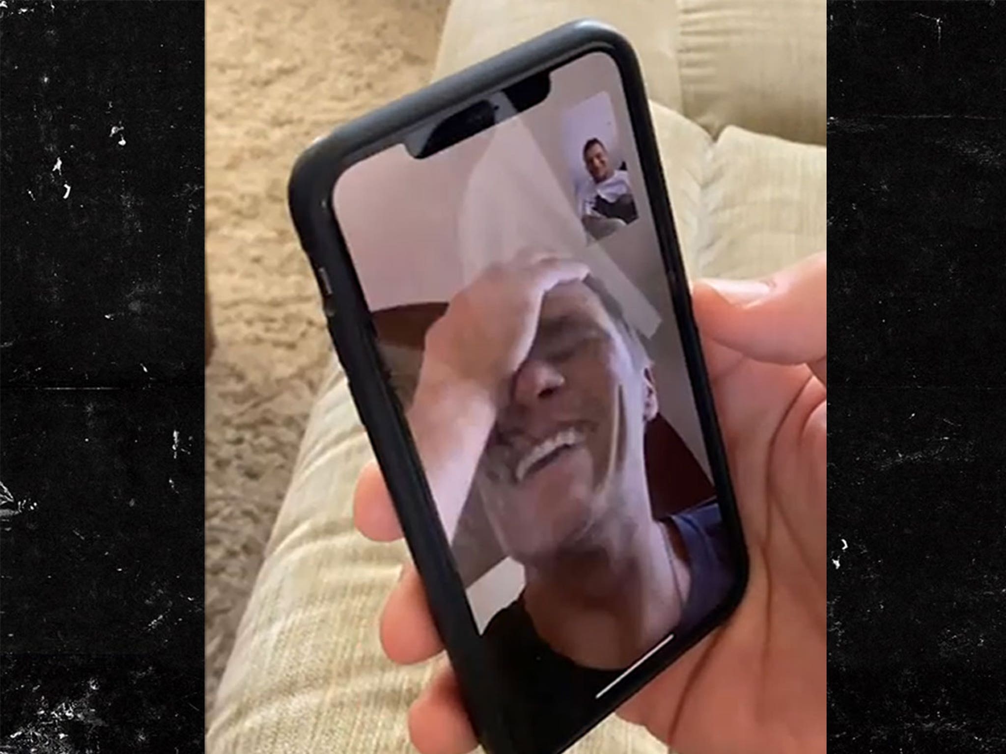 Tom Brady trolls his blocking skills in hilarious TikTok video