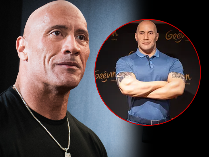 Dwayne 'The Rock' Johnson Wax Figure Skin Tone Updated at Paris Museum