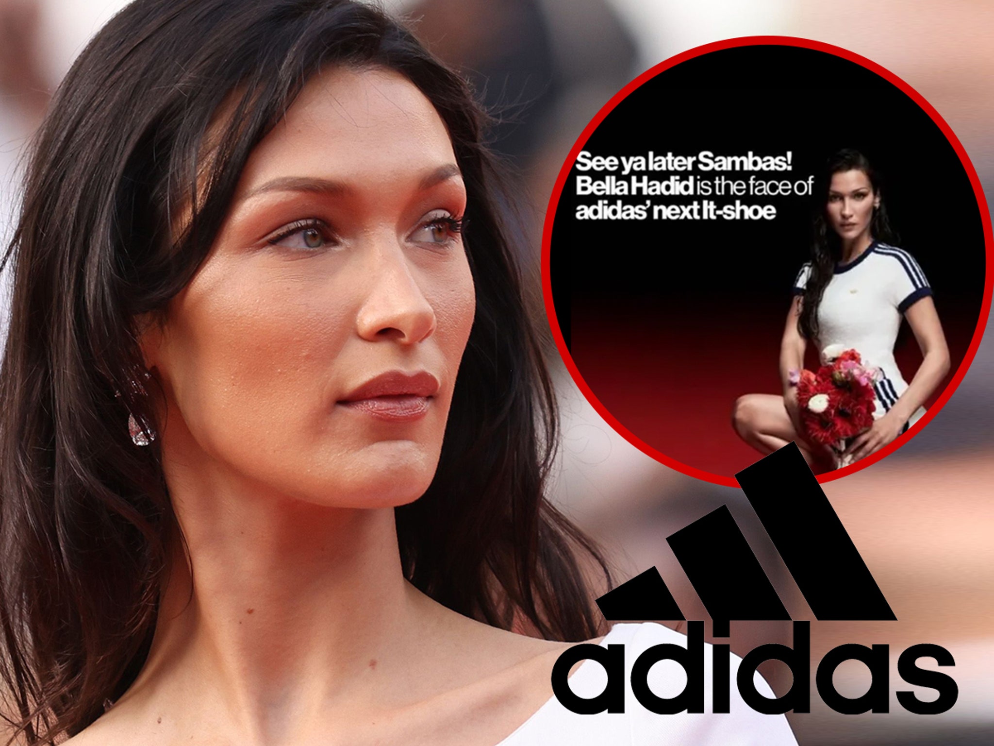 Adidas Apologizes to Bella Hadid For 72 Munich Olympics Campaign