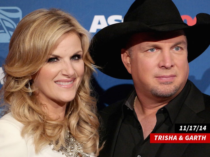 trish and garth brooks name swipe