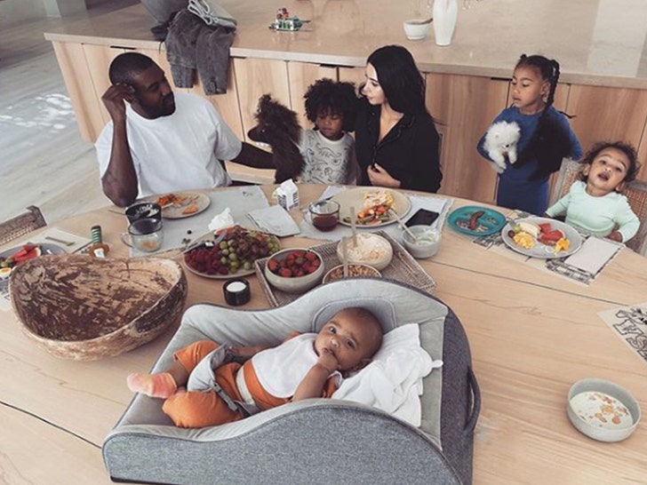 kim kardashian kanye west family