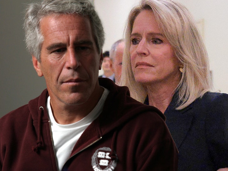 jeffrey epstein Lesley groff getty comp