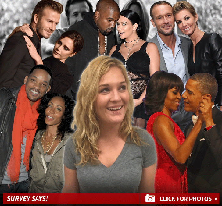 TMZ Staff Picks -- Which Celebrity Couple Would You Want for Parents?!