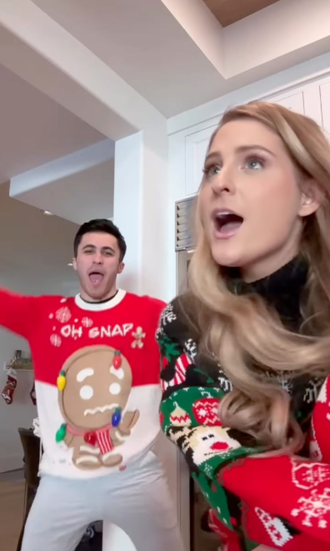 Meghan Trainor and Chris Olsen