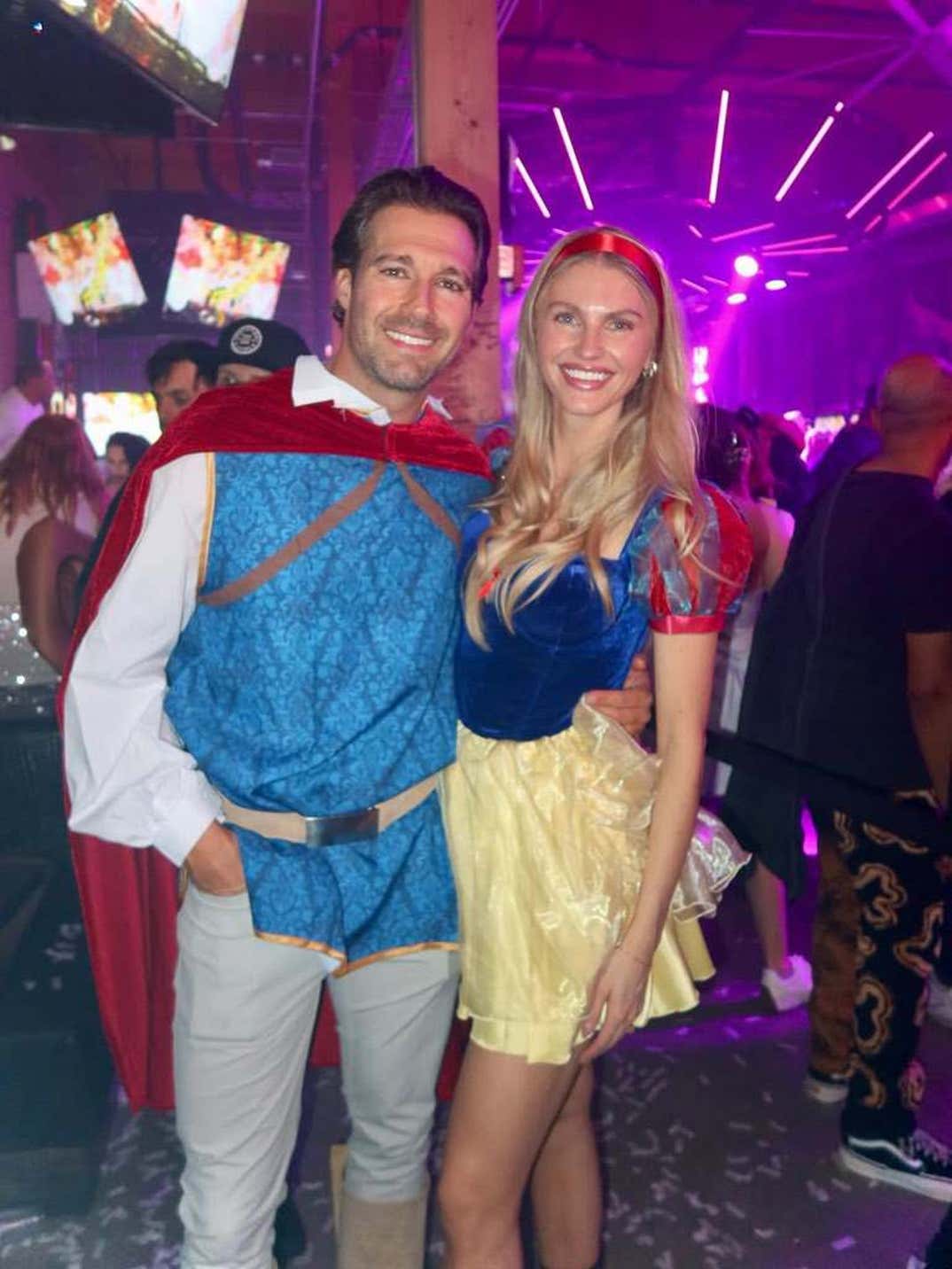 James Maslow and Caitlin Spears