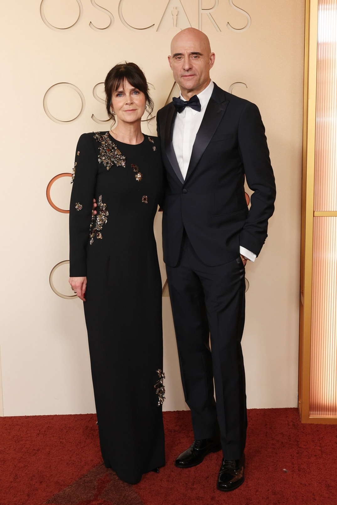 Liza Marshall and Mark Strong