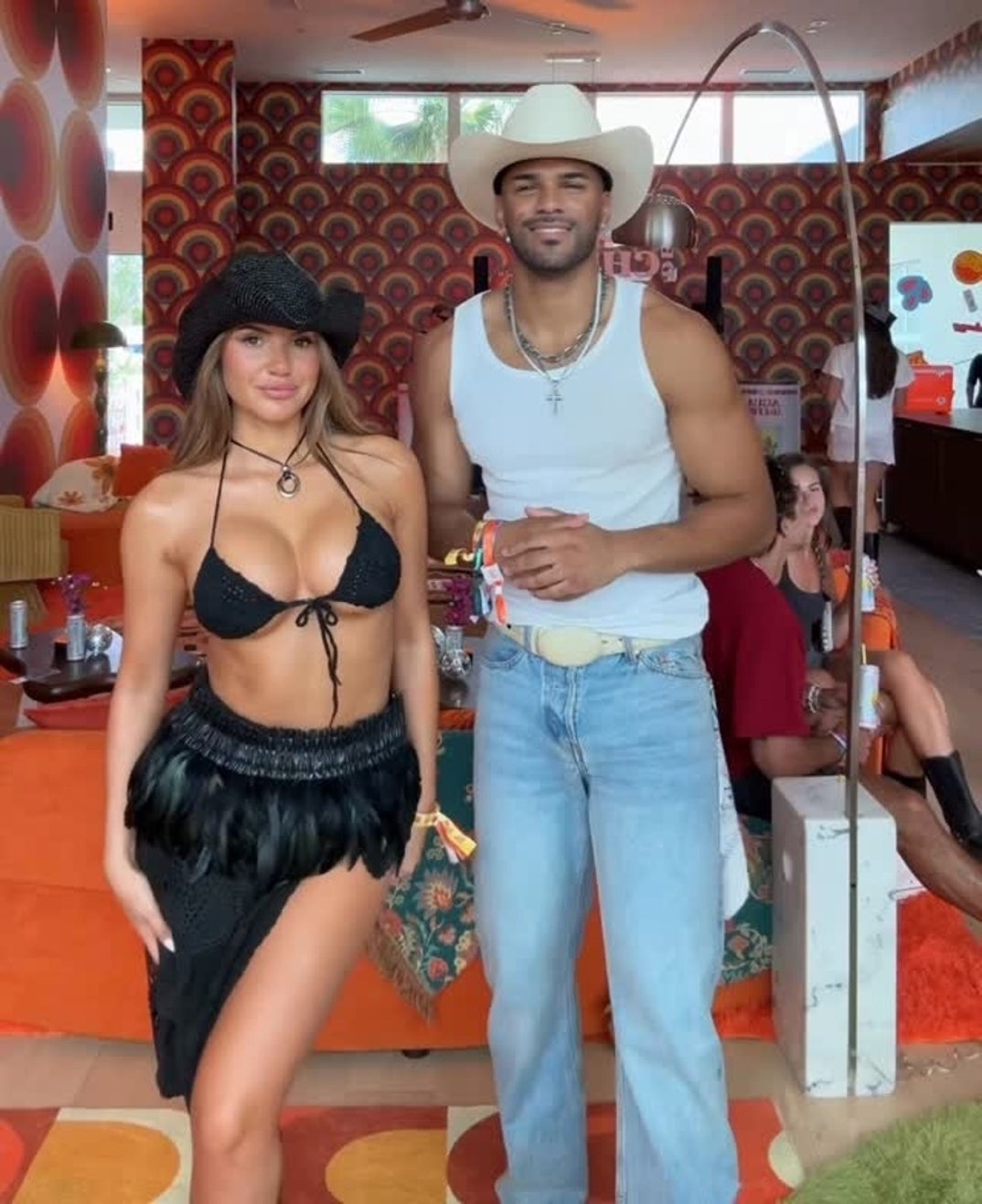 Iris Kendall and Jeremiah Brown