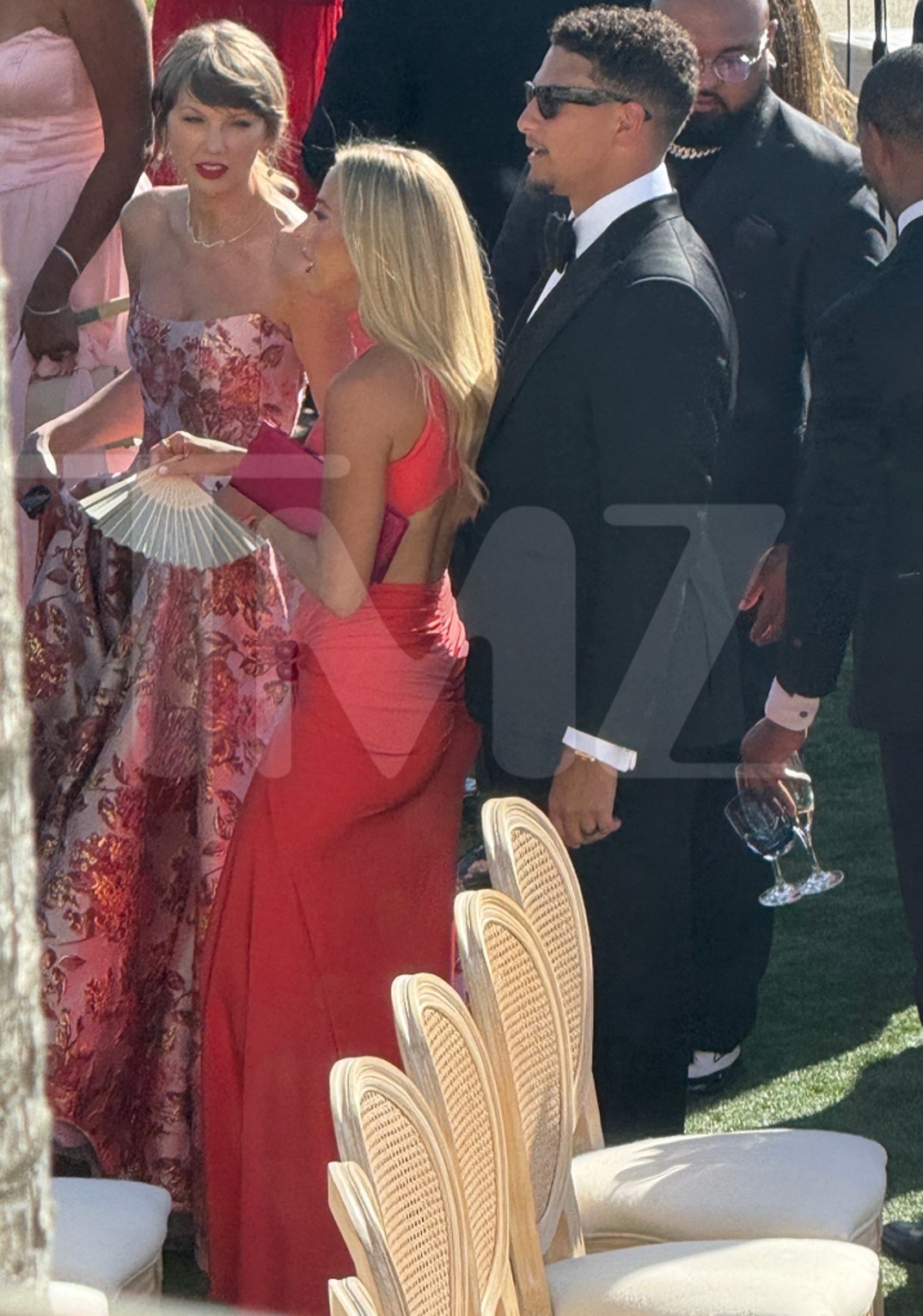 Taylor Swift Travis Kelce Juju Smith Wedding 17
