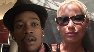Wiz Khalifa, Amber Rose -- Booty Call Triggered Divorce ... But it Wasn't Cheating