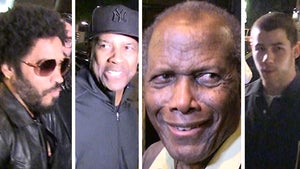 Sidney Poitier -- Birthday Bash ... Honored by Denzel, Lenny ... and Nick Jonas???