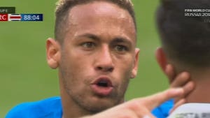 Neymar Cusses Out Costa Rica Players, 'Puta'