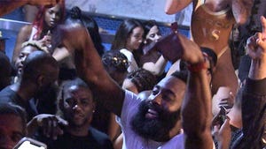 James Harden's Dayclub Dance Party, Is That a Coffin?!