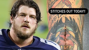 NFL's Taylor Lewan Reveals Gnarly, Bloody Scar After ACL Surgery