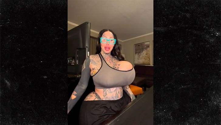 Instagram Model's Massive 38J Breast Implant Bursts