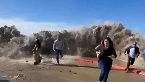 Massive SoCal Wave Injures 8 and Sends Dozens Fleeing for their Lives