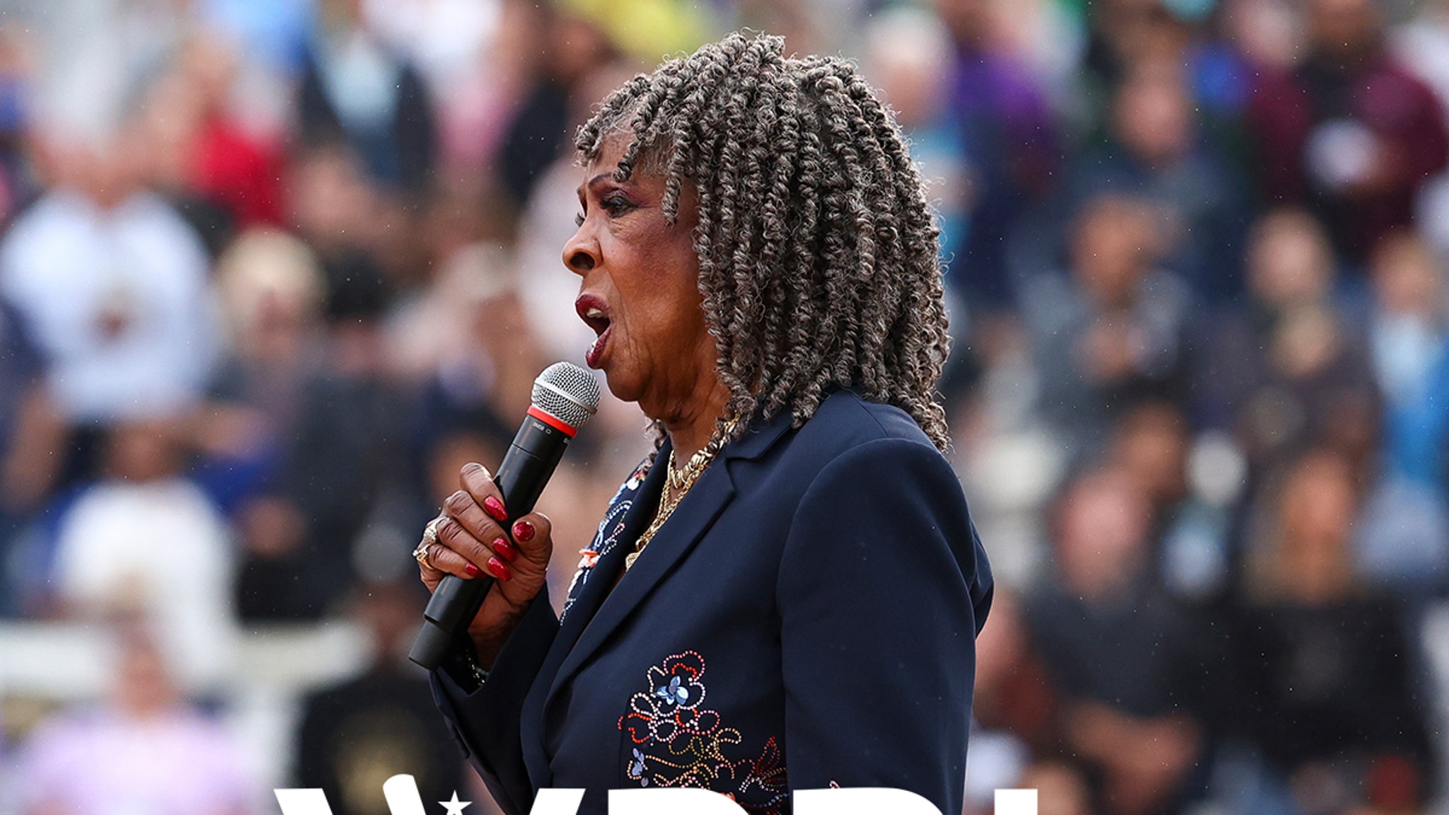 Martha Reeves National Anthem Performance Goes Viral at Women's Pro Baseball League Debut