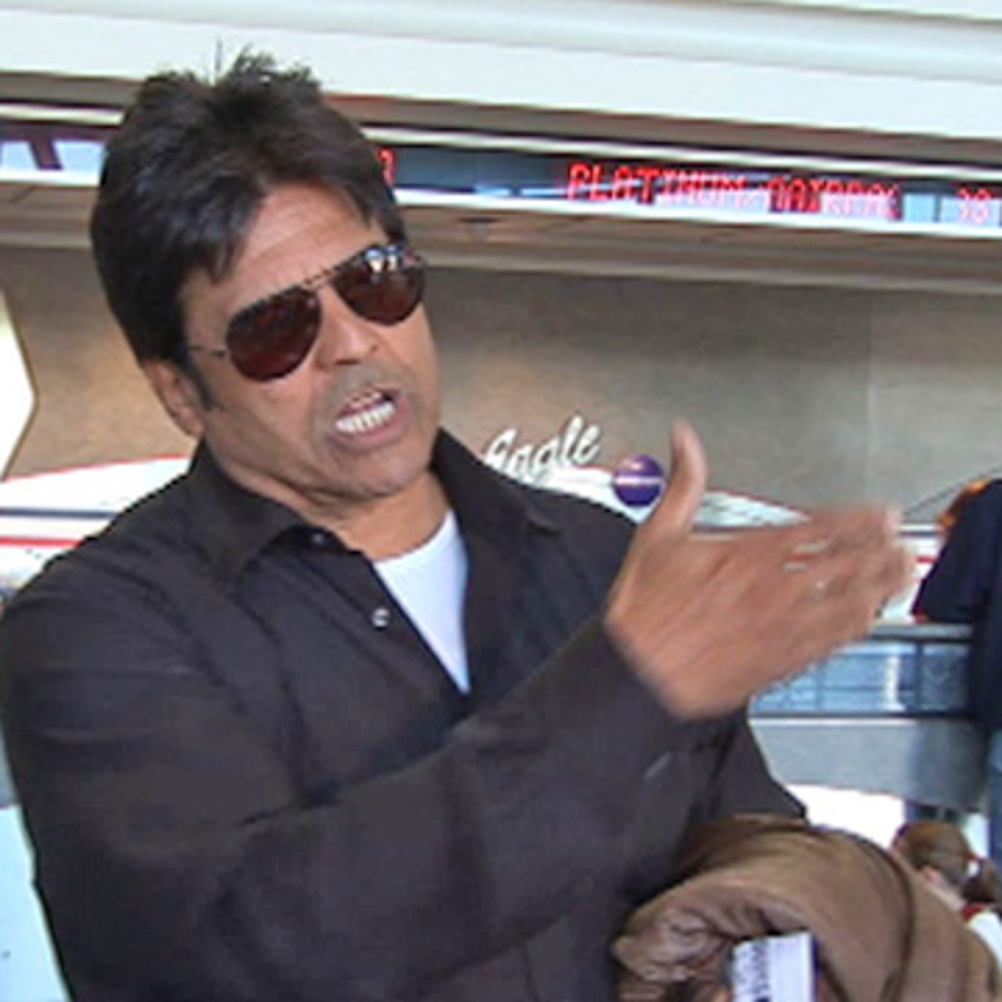 Erik Estrada A CHiPs on His Shoulder