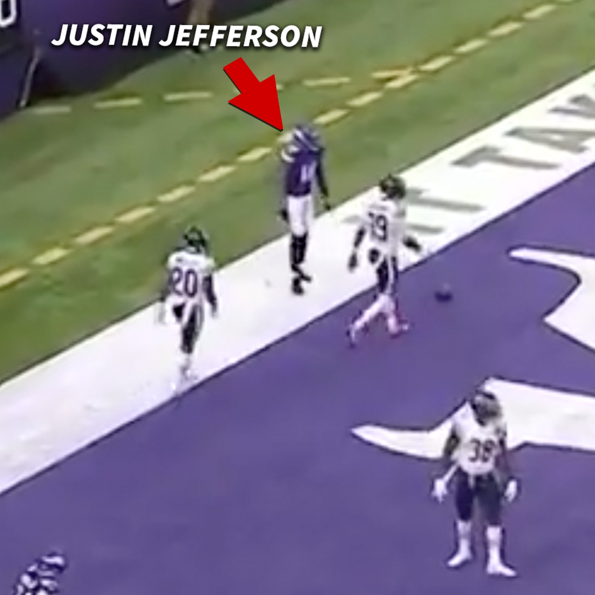 Justin Jefferson calls out officiating for taking away touchdown