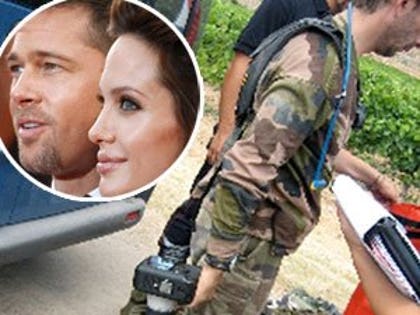 Angelina and Brad
