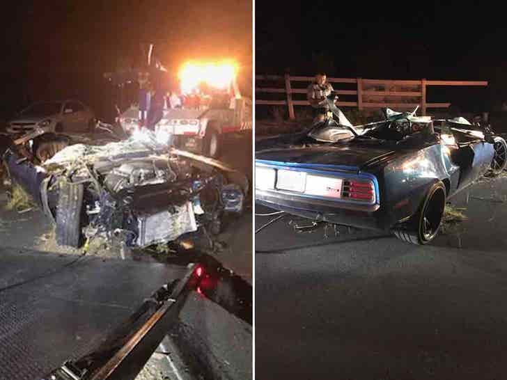 This Photo Of A Car Crashed Perfectly Into A Driving School Under