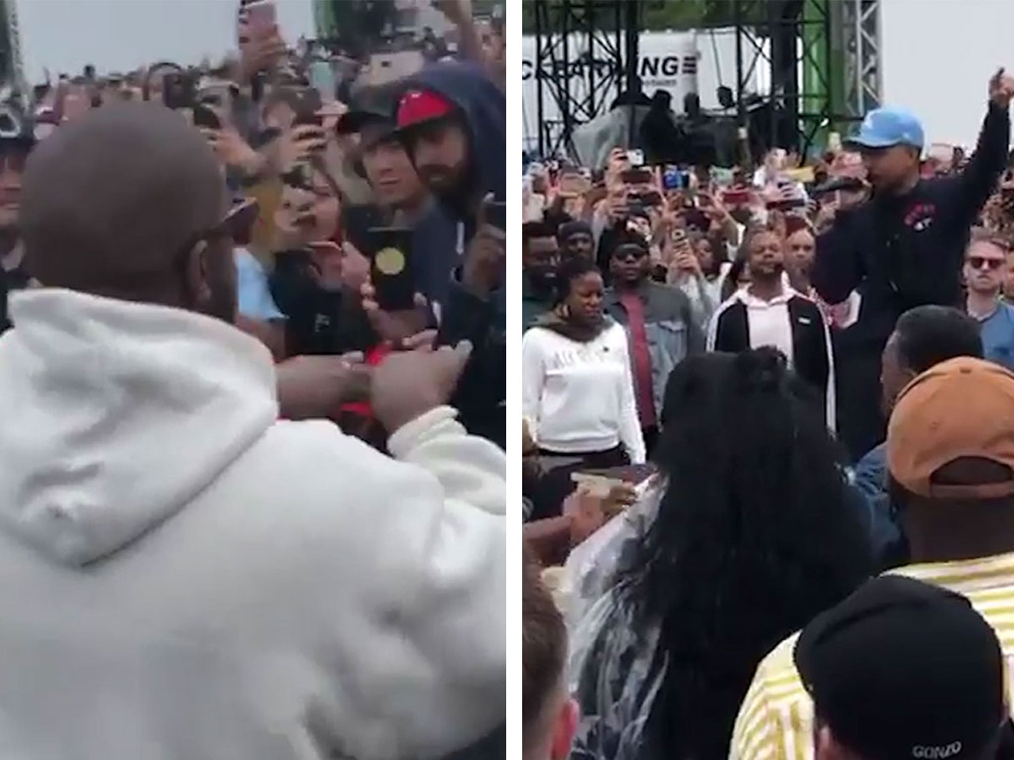 Kanye West Brings Sunday Service Home to Chicago, Chance