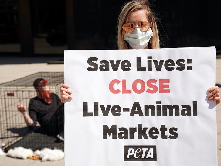 PETA Protesting During Social Distancing