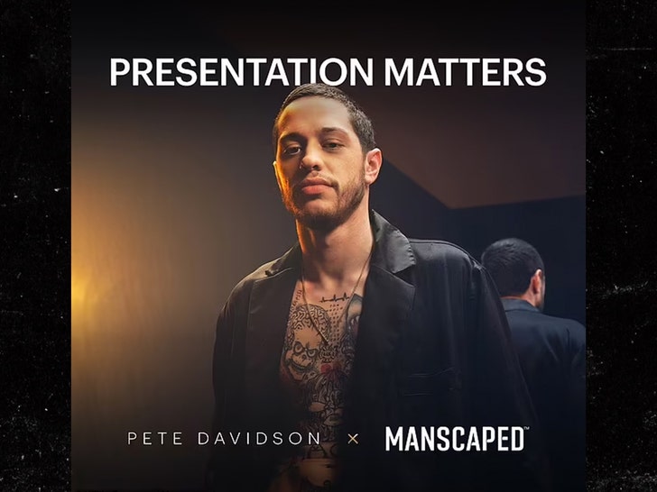 Pete Davidson, Promosyonda Manscaped için Yeni Sözcü olarak Seçildi