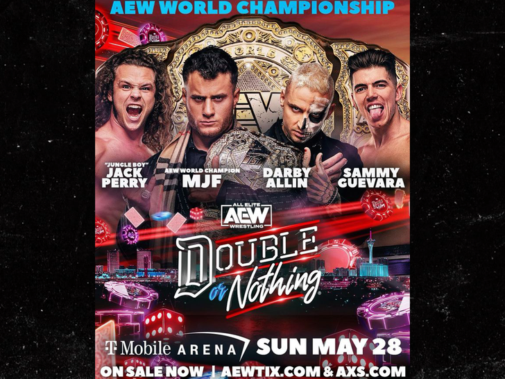 AEW's fatal four way championship match at double or nothing