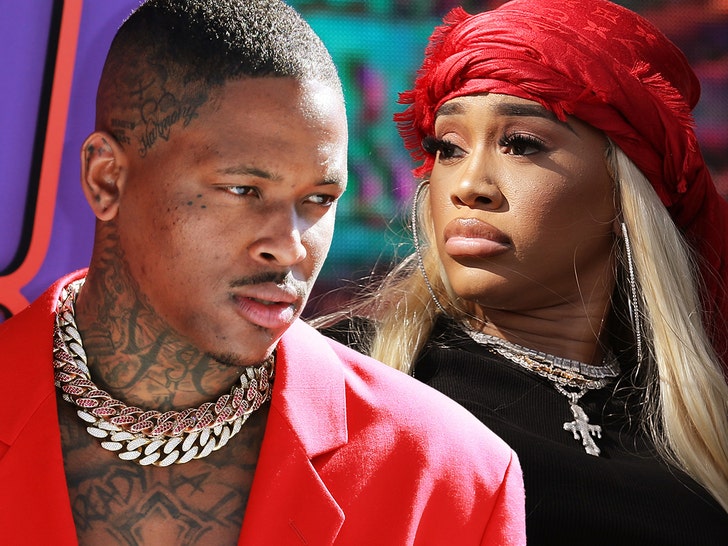 YG & SAWEETIE NOTHING SWEET ABOUT HEATED FIGHT … Cops Intervene!!!