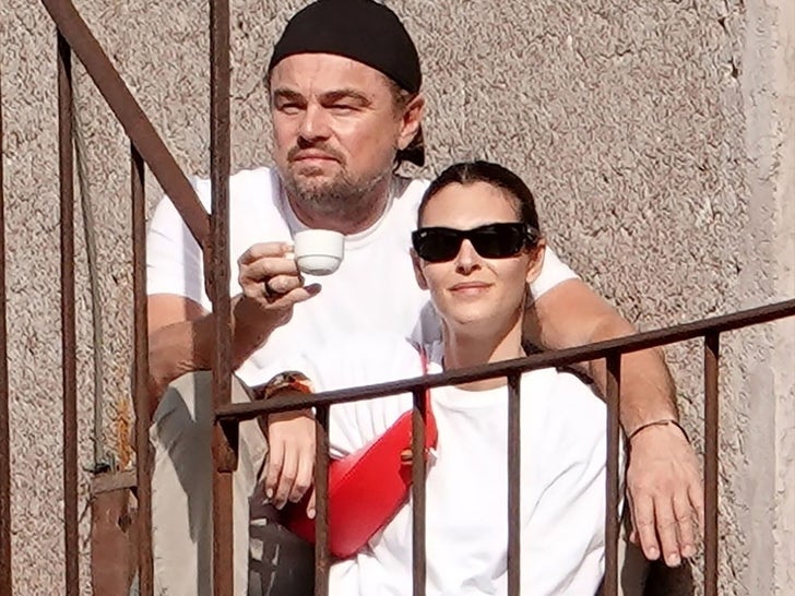 Leonardo Dicaprio Snuggles Up With Girlfriend Vittoria Ceretti In Rome