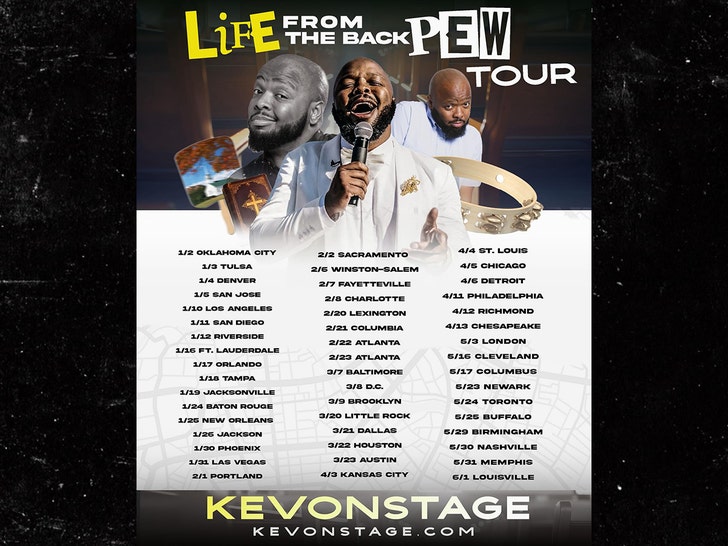kev on stage flyer