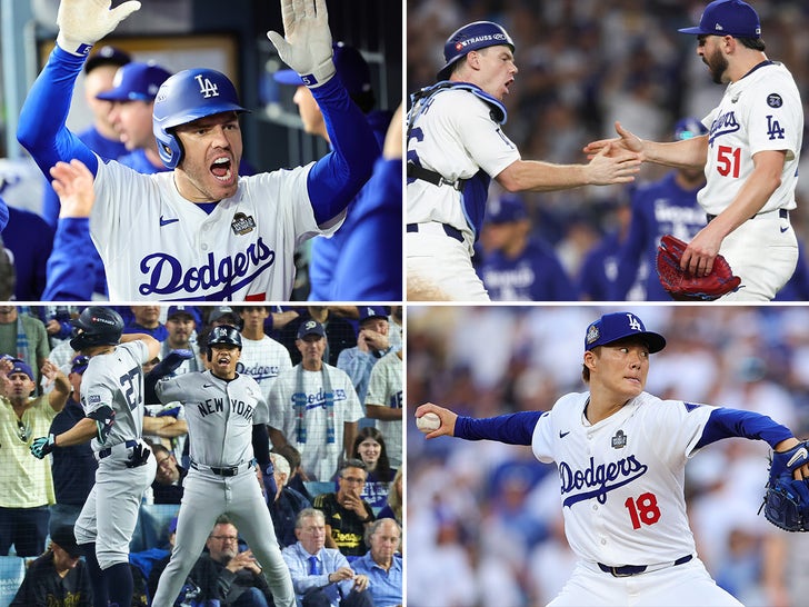 World Series Game 1 and 2 -- L.A. Dodgers vs. NY Yankees