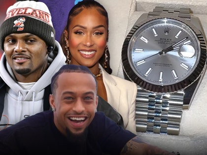 Deshaun Watson's Fiancée Gifts Her Brother New Rolex, Be My Man of Honor?!