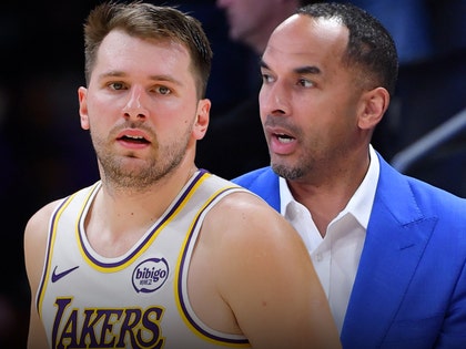 luka doncic and nico harrison getty 1