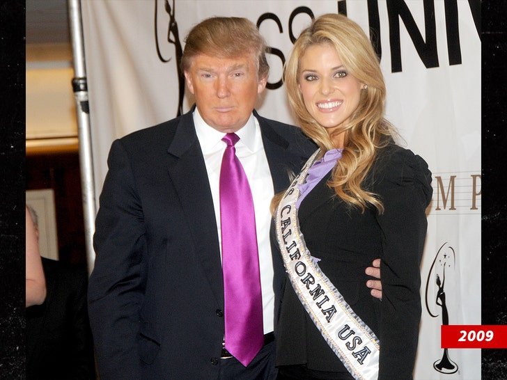 Carrie Prejean Boller e Donald Trump Getty 2
