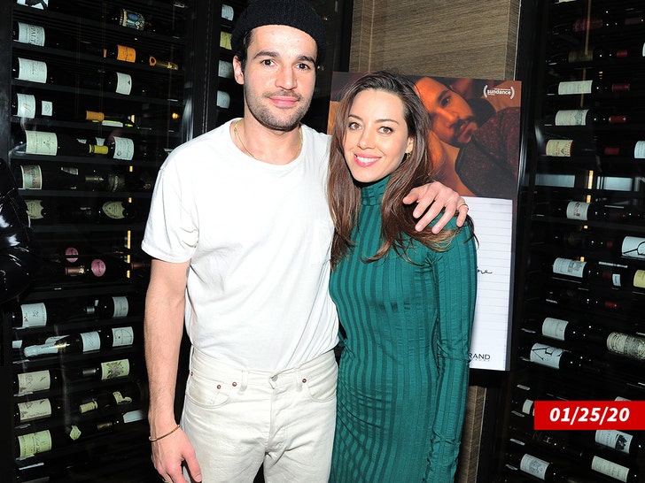 Aubrey Plaza Chris Abbott Getty composiet