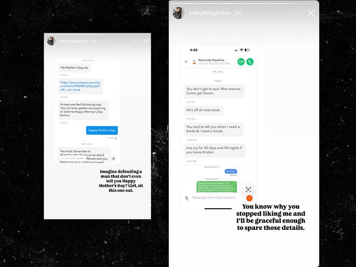 Geno Smith Alleged Girlfriend Leaks Texts Baby Mom