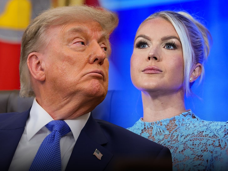 donald trump and karoline leavitt getty 1