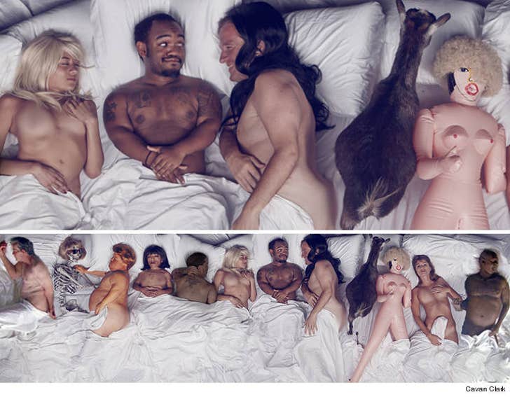 Kanye West -- 'Famous' Naked Celebs Get Mini-Mized PHOTO VIDEO :: 0628-mini-kanye-photo-3