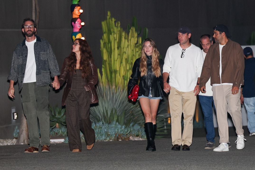 1001 Sydney Sweeney Scooter Braun Holding Hands 6