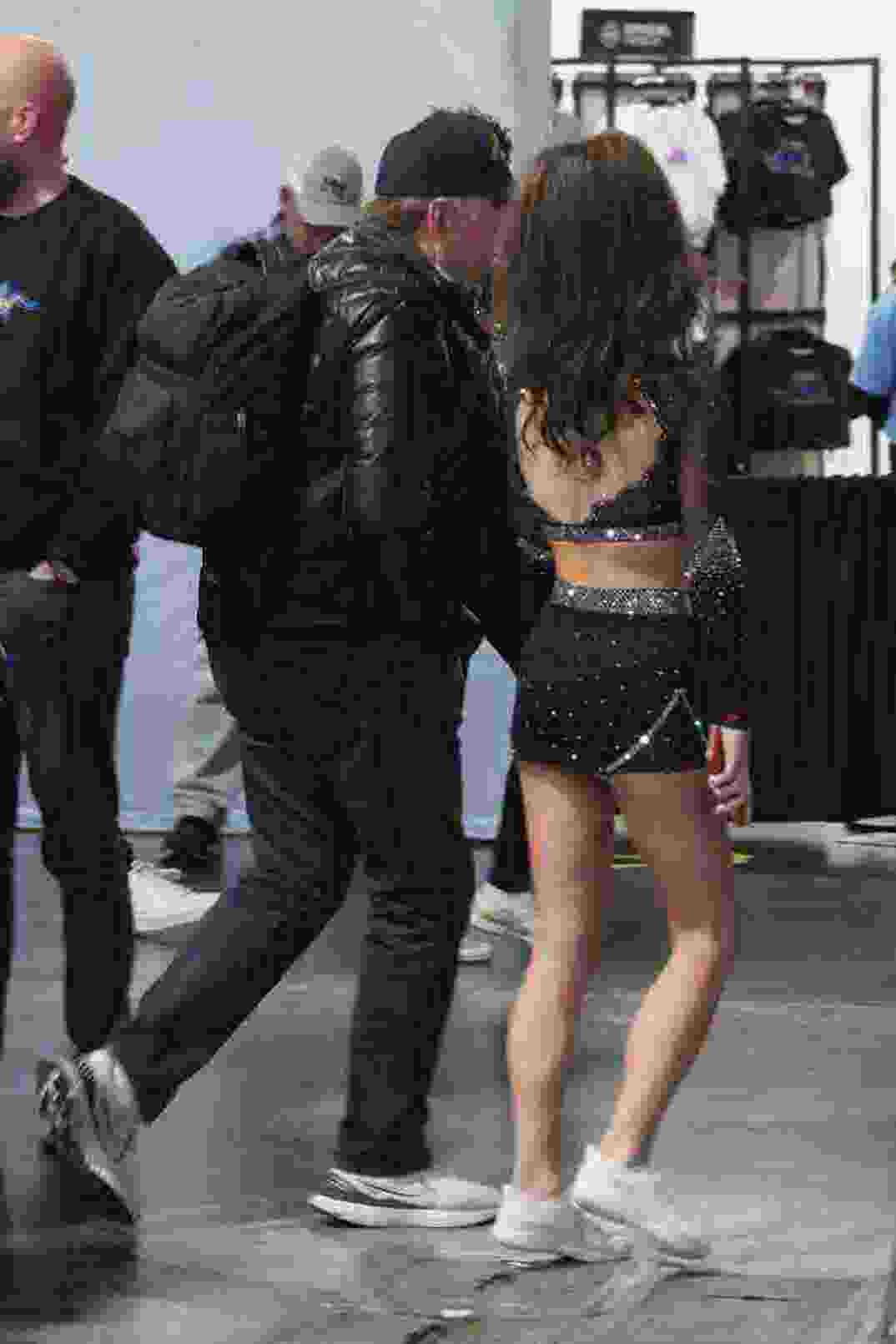 Bill Belichick Jordon Hudson Cheerleading 1