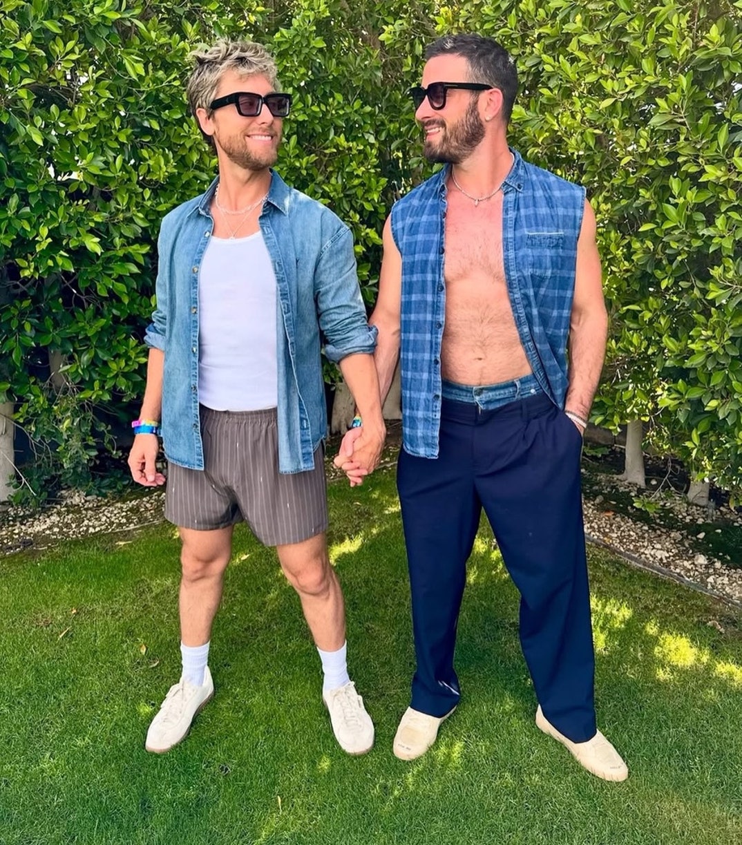 Lance Bass and Michael Turchin