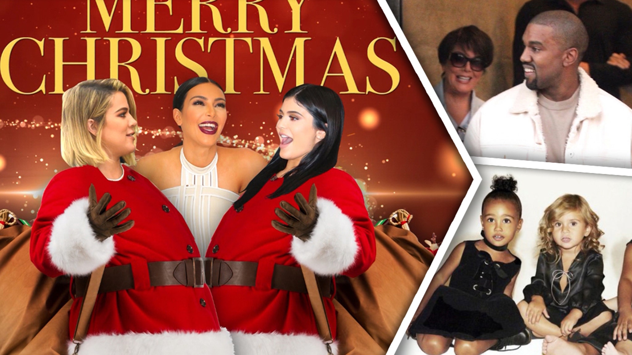 Kardashian 2024 Christmas Cards geri siobhan