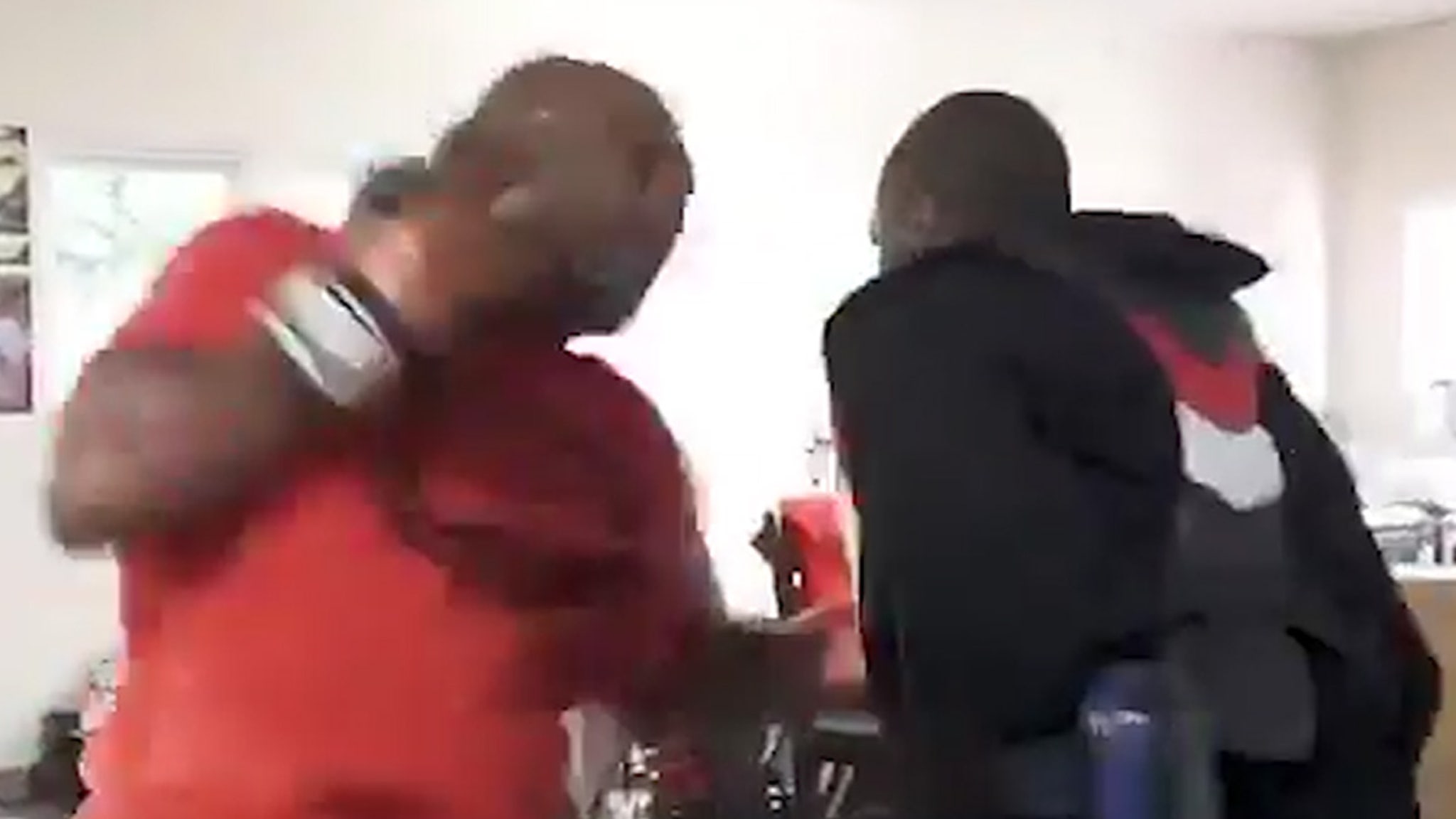 Mike Tyson Back in Boxing Gym, Terrorizes Mitts In Scary Workout Sesh