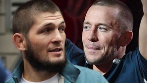 Khabib vs. Georges St-Pierre Was Late Father's Dream, Trainer Says