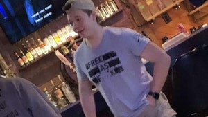 Kyle Rittenhouse Has Beer at Bar with Shirt that Says 'Free as F***'